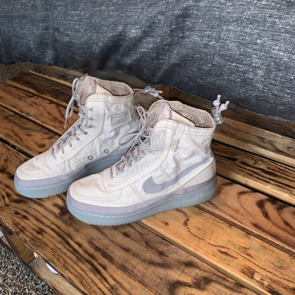 Nike Af1. High top. Rain resistant.